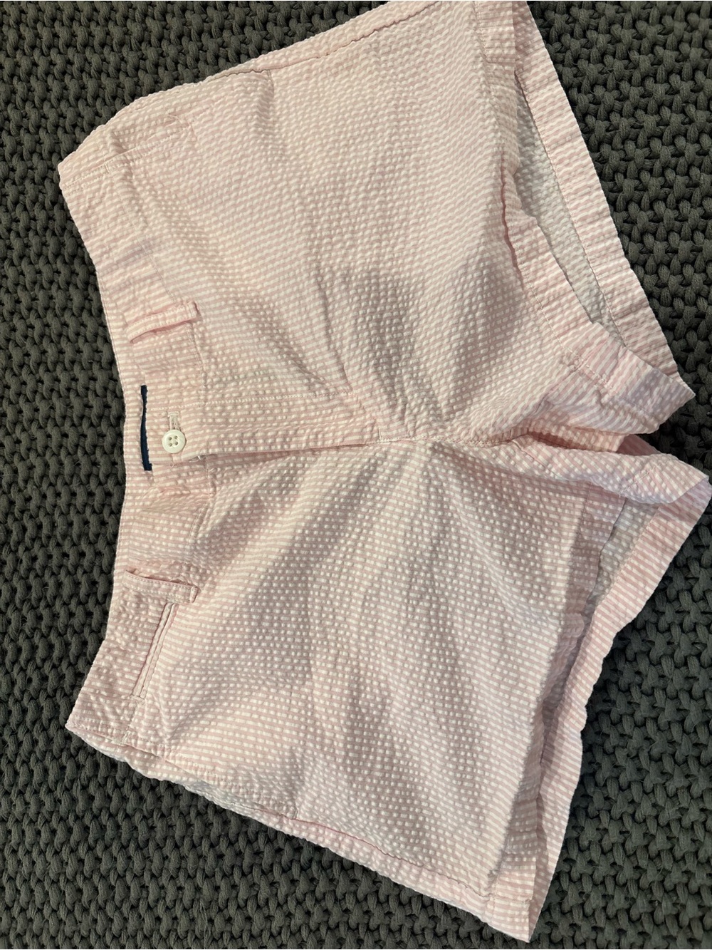 Ralph Lauren Light Pink Seersucker Women's Shorts